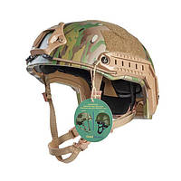 Шолом балістичний тактичний з покращеними вставками FAST Future Assault Shell Helmet NIJ TV, код: 7761331