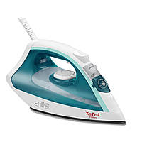 Tefal Праска Virtuo, 1800Вт, 200мл, паровий удар -80гр, постійна пара - 24гр, керам. підошва, біло-бірюзовий