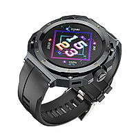 Смарт-часы Smart Watch Hoco Y14 Блютуз v5.0 емкостью 200mAh IP67 Android, iOS Black GB, код: 8312006