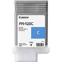 Картридж Canon PFI-120 Cyan, 130ml (2886C001AA) KV, код: 6618942
