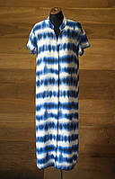 Синьо біла літня сукня сорока міді жіноча H&M, розмір M, L