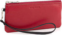 Тонкий шкіряний жіночий гаманець із зап'ястним ремінцем на блискавці 20,5х10,5 Marco Coverna MC88806 KB, код: 8058051