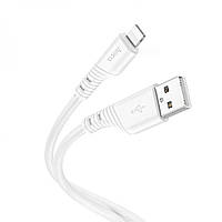 Кабель Hoco X97 Crystal color Silicone USB to Lightnin 1 m 2,4А White TO, код: 8139370