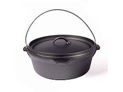 Казан чавунний 8,5л з чавунною кришкою КС08 ТМ BIOL Solmir