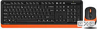 Комплект клавиатура + мышь A4TECH Fstyler FG1010 Orange (FG1010 (Orange))