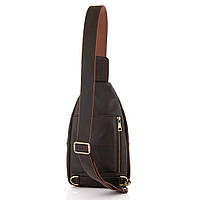 Мужская сумка-слинг из кожи Crazy Hourse Newery N9014KGC высокое качество
