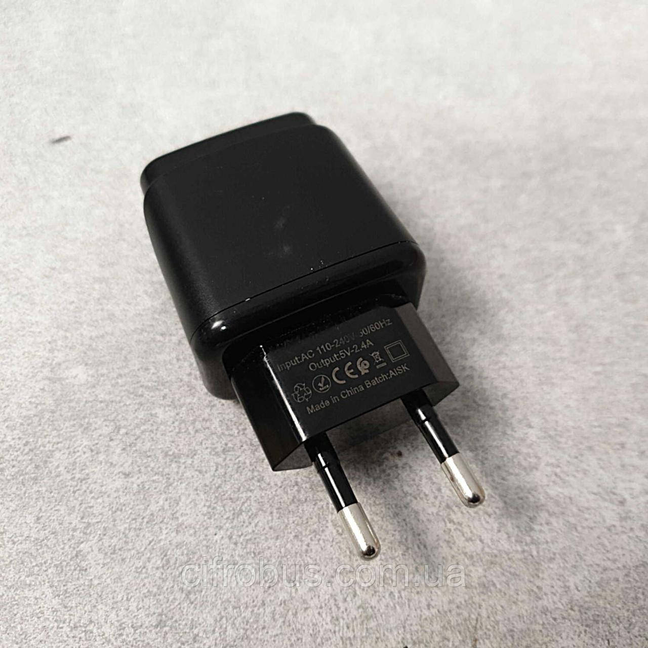 Зарядний пристрій Б/К Мережевий адаптер 2 USB