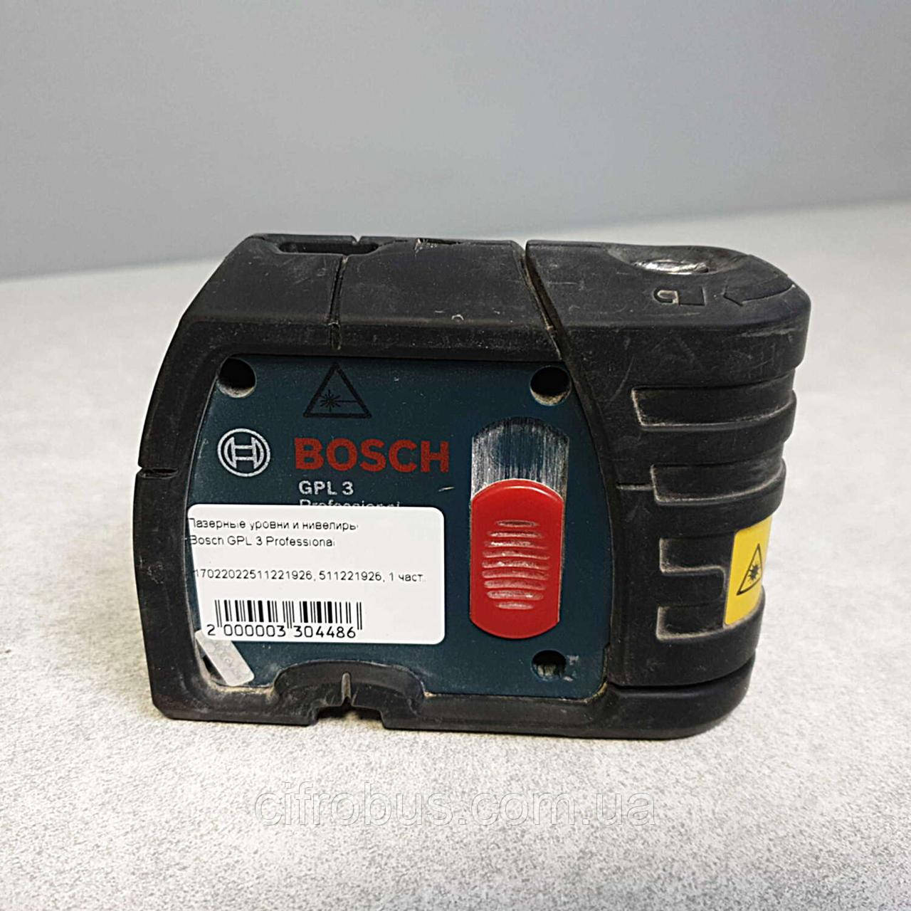 Лазерний рівень нівелір Б/У Bosch GPL 3 Professional