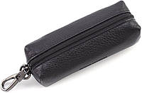 Кожаная ключница карманная Marco Coverna W005 Black Отличное качество