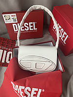 Diesel White 20x13x7 женские сумочки и клатчи высокое качество