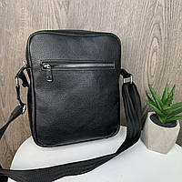 Мужской набор кожаная сумка планшетка стиль Лакоста + поясной кожаный ремень Отличное качество