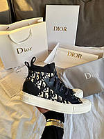 Кроссовки Dior Sneakers High Deep Blue Premium Premium