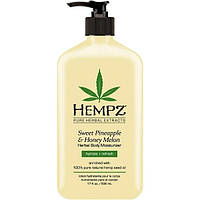 Молочко Ананас-Медовая дыня HEMPZ Sweet Pineapple Honey Melon Moisturizer 500 мл EM, код: 8289508