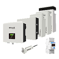 Комплект Solax 3.1: Однофазний гібридний інвертор на 5 кВт, з АКБ на 17,4 кВт*год
