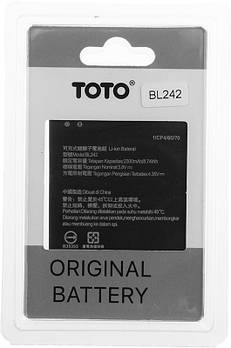 Акумулятор TOTO BL242 for Lenovo 2000/2300 mAh
