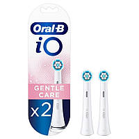 Насадка к электрической зубной щетке Braun Oral-B iO Gentle Care RB White RB-GC-2 2 шт белая высокое качество