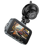 Видеорегистратор Hoco DV6 Driving recorder with 3-inch display (with rear camera), фото 5