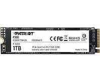 Накопитель SSD 1TB Patriot P300 M.2 2280 PCIe NVMe 3.0 x4 TLC (P300P1TBM28) BF, код: 2379687