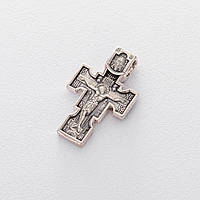 Серебряный православный крест Архангел Михаил. Казанская икона Божией Матери 131016 Оникс OS, код: 6735905