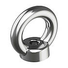 DIN582 М8 сталь крок 1.25 гайка з кільцем (рим-гайка) цинк білий [5M8200000M5M808200] Metalvis