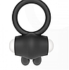 Ерекційне віброкільце Power Clit Cockring, Black, фото 5