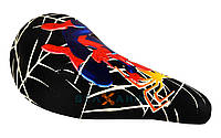 Седло детское Baisike Spiderman 907 245х130 мм черно-красное