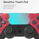 Бездротовий геймпад GAMINJA P48 для PS4 PS3 PC зручний геймпад з Bluetooth для комфортної гри, фото 5