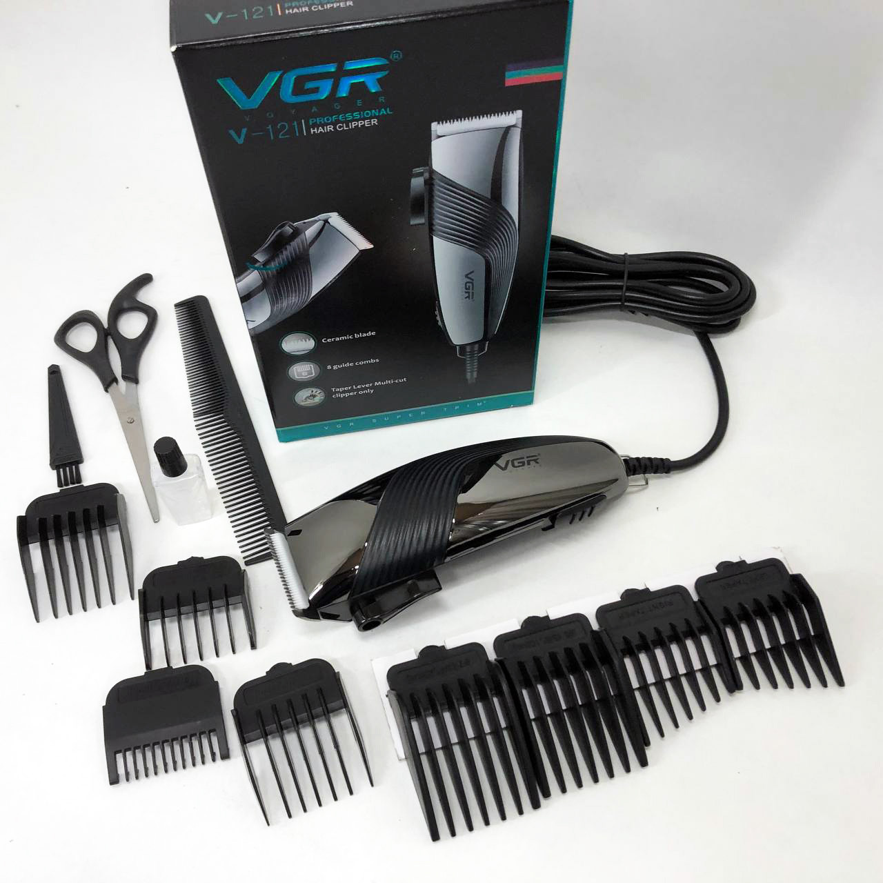 Профессиональная электробритва VGR V-121 | Бритва для бороды | Бритва триммер WK-151 для мужчин - фото 1 - id-p2146114253