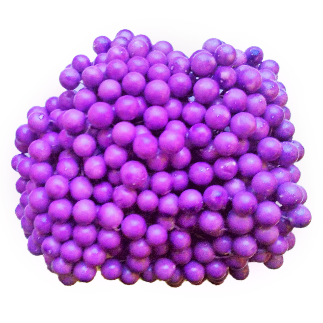 Ягоди гладкі №27 фіолетові (12 мм, 400 шт), фото 1