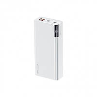 Внешний аккумулятор Remax Riji 22.5W QC+PD 30000mAh Белый (RPP-257)