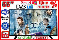 Телевізор Samsung 55" FullHD SmartTV Wi-Fi T2 Android телевізори