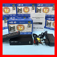 Приставка Т2 Цифровий ТВ тюнер MEGOGO DVB T2 ресивер FTA з IPTV, Wi-Fi, Youtube, USB