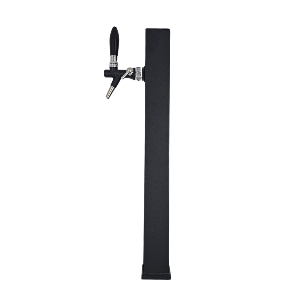 Колонна для розливу пива на 1 сорт сталь, пивна вежа ексклюзивна, чорна