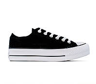 Converse ALL Converse All Star Platform Black White 36 w