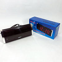 Электронные Часы VST 730 green, цифровые настольные сетевые часы, led alarm clock VST-730, часы YX-714 с