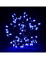 Світлодіодна гірлянда Led Рис на 200 конусних світлодіодів електрична з контролером Синій SC, код: 8327734