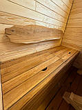 Дерев'яна мобільна Баня-Бочка квадро 5 м "LNK", фото 10