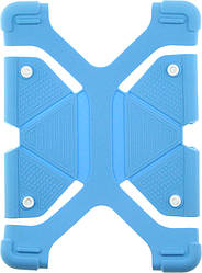 Чохол-накладка TOTO Tablet універсальний stand silicone case Universal 9/12" Blue