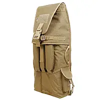 Тактический рюкзак, предназначенный для переноски и хранения ракетного гранатомета РПГ-7 Cordura 1000D Койот