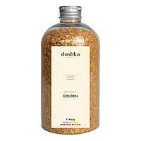 Соль для ванны Dushka Golden 450 г PP, код: 8230954