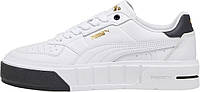 Кроссовки женские Puma CALI COURT LEATHER бело-черные 39380201