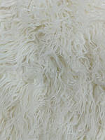 Эко мех Козлик белый (Лама) ворс 6 см