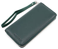Кожаный кошелек из кожи Marco Coverna MC-7002-7 (JZ6684) зелёный GT, код: 8057756