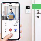 Бездротовий дзвінок з відеокамерою з WiFi, Tuya Video Doorbell Home / Відеодомофон / Домофон з камерою, фото 8