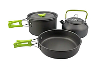 Набір туристичної посуди Cooking Set DS-308