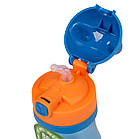 Пляшка для води Yes Fusion 350 мл, блакитна, фото 2