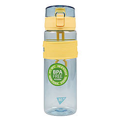 Пляшка для води Yes Fusion 550 мл, блакитна