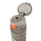 Пляшка для води Yes Fusion 550 мл, сіра, фото 2