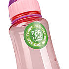 Пляшка для води Yes Fusion 600 мл рожева, фото 2