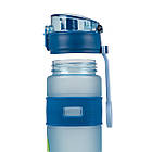 Пляшка для води Yes Fusion 750 мл, блакитна, фото 3